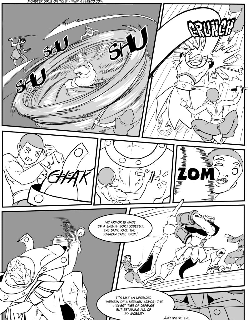 Monster girls on tour - Episode 283, Page 1: Page 283